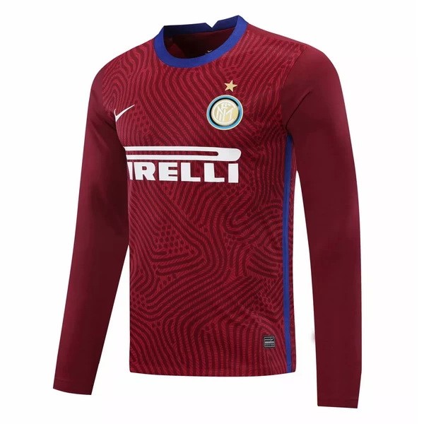 Trikot Inter Milan ML Torwart 2020-21 Burgund Fussballtrikots Günstig